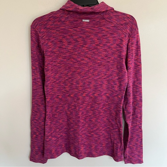 Columbia Women's Outerspaced Half Zip Pink Long Sleeve Shirt Size Medium - Picture 11 of 11